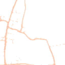 Daytime road noise heatmap for TA3 7LD