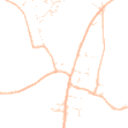 Daytime road noise heatmap for TA3 7NA