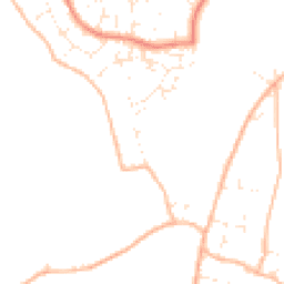 Daytime road noise heatmap for TA3 7NJ