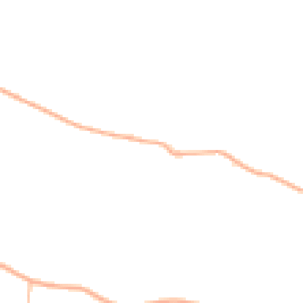 Daytime road noise heatmap for TA3 7PZ