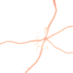 Daytime road noise heatmap for TA3 7RB