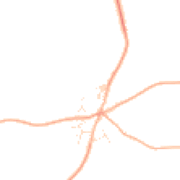 Daytime road noise heatmap for TA3 7RD