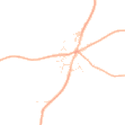 Daytime road noise heatmap for TA3 7RR