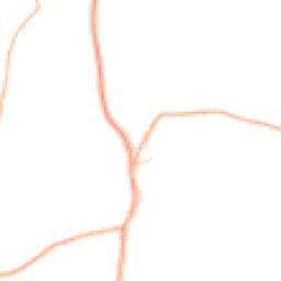 Daytime road noise heatmap for TA3 7SA