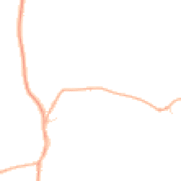 Daytime road noise heatmap for TA3 7SB