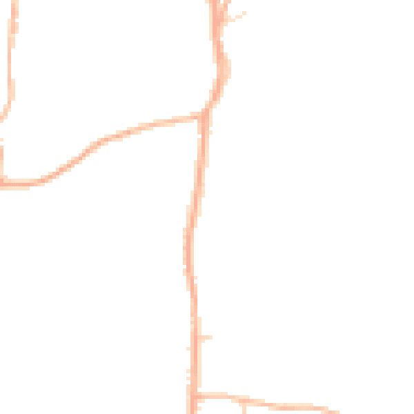 Daytime road noise heatmap for TA3 7SF