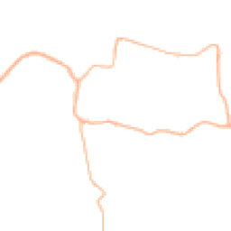 Daytime road noise heatmap for TA4 1AQ