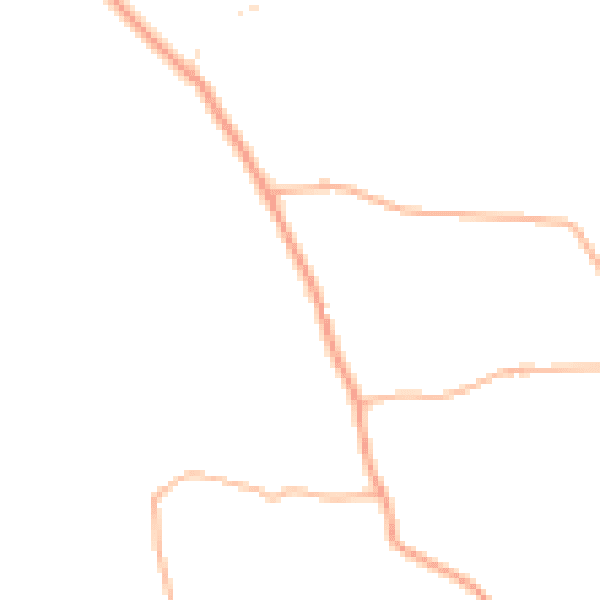 Daytime road noise heatmap for TA4 1AR