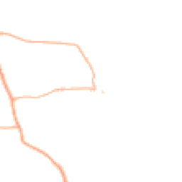 Daytime road noise heatmap for TA4 1AW