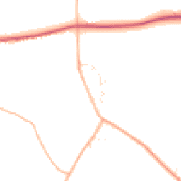Daytime road noise heatmap for TA4 1AY