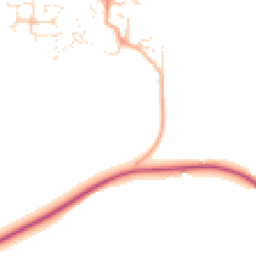 Daytime road noise heatmap for TA4 1BL