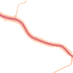 Daytime road noise heatmap for TA4 1BT