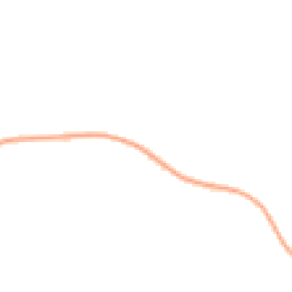 Night-time road noise heatmap for TA4 1BY