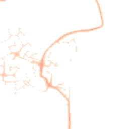 Daytime road noise heatmap for TA4 1DF