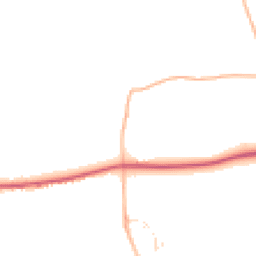 Daytime road noise heatmap for TA4 1DW