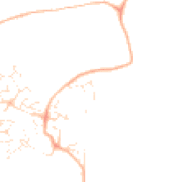 Daytime road noise heatmap for TA4 1EB