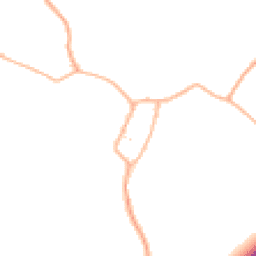 Daytime road noise heatmap for TA4 1HB