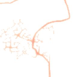 Daytime road noise heatmap for TA4 1JE