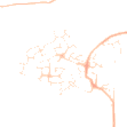 Daytime road noise heatmap for TA4 1JG