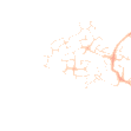 Daytime road noise heatmap for TA4 1JQ