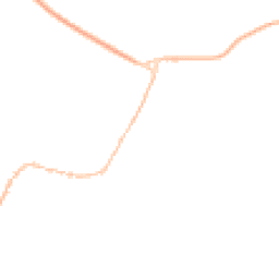 Night-time road noise heatmap for TA4 1LF