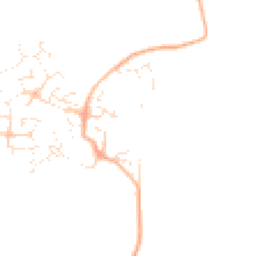 Daytime road noise heatmap for TA4 1LT