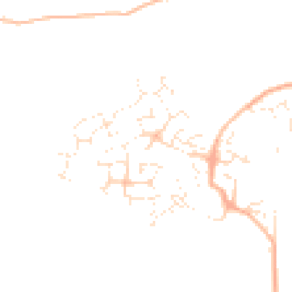 Daytime road noise heatmap for TA4 1NT