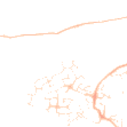 Daytime road noise heatmap for TA4 1NZ