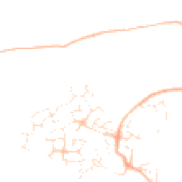 Daytime road noise heatmap for TA4 1PB
