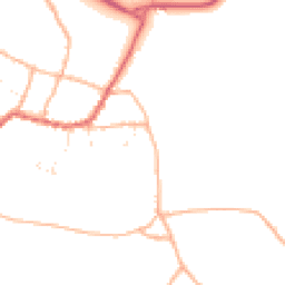 Daytime road noise heatmap for TA4 1PR