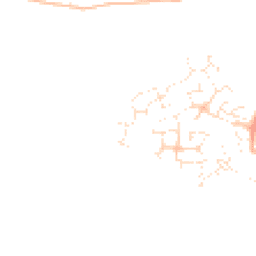 Daytime road noise heatmap for TA4 1QN