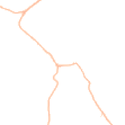 Daytime road noise heatmap for TA4 2AN