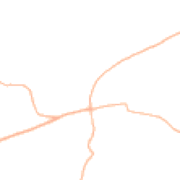 Daytime road noise heatmap for TA4 2AP