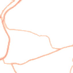 Daytime road noise heatmap for TA4 2AT