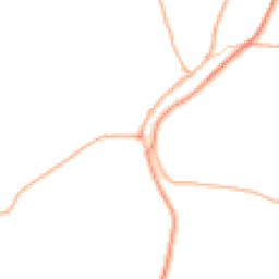 Daytime road noise heatmap for TA4 2AX
