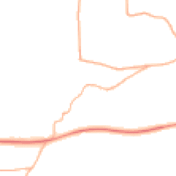 Daytime road noise heatmap for TA4 2BD