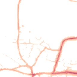 Daytime road noise heatmap for TA4 2BT