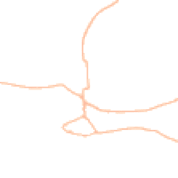 Daytime road noise heatmap for TA4 2DJ