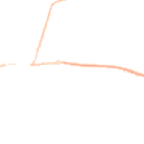Night-time road noise heatmap for TA4 2ES