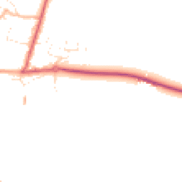 Daytime road noise heatmap for TA4 2EU