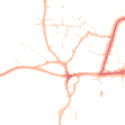 Daytime road noise heatmap for TA4 2JT