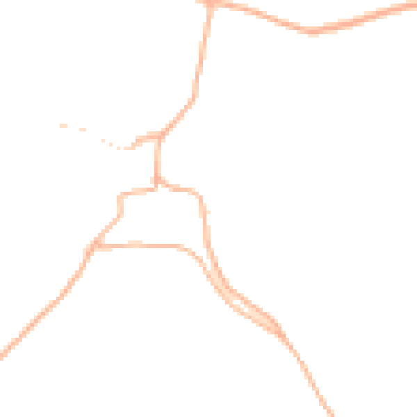 Daytime road noise heatmap for TA4 2PX