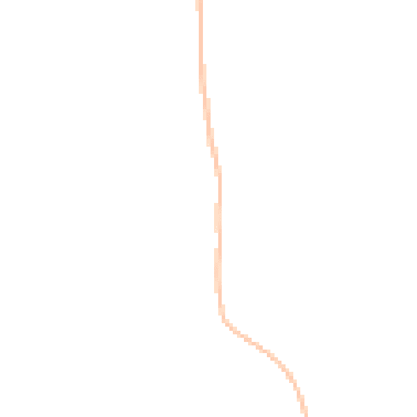 Night-time road noise heatmap for TA4 2RS