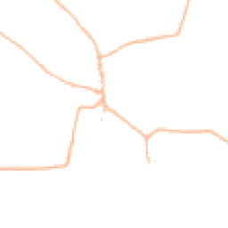 Daytime road noise heatmap for TA4 3AB