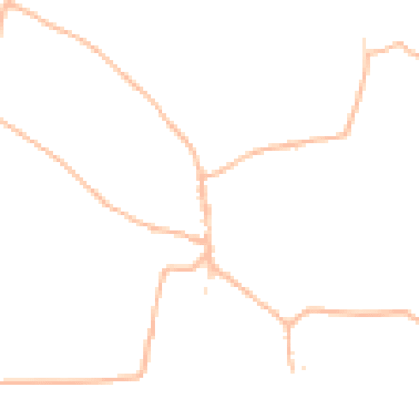 Daytime road noise heatmap for TA4 3AF
