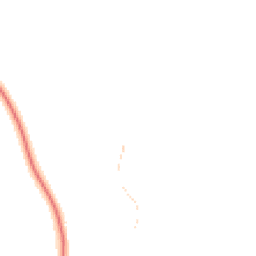 Night-time road noise heatmap for TA4 3AX