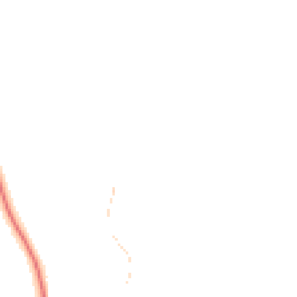 Night-time road noise heatmap for TA4 3BH