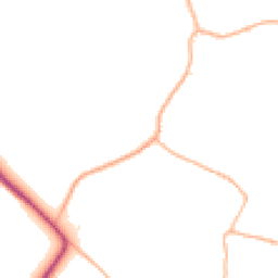 Daytime road noise heatmap for TA4 3EP