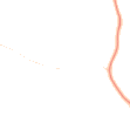 Night-time road noise heatmap for TA4 3HS