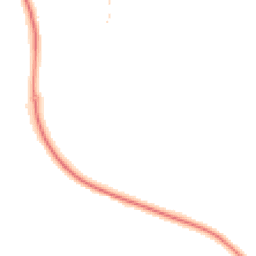 Night-time road noise heatmap for TA4 3LE